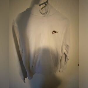 White Nike hoodie